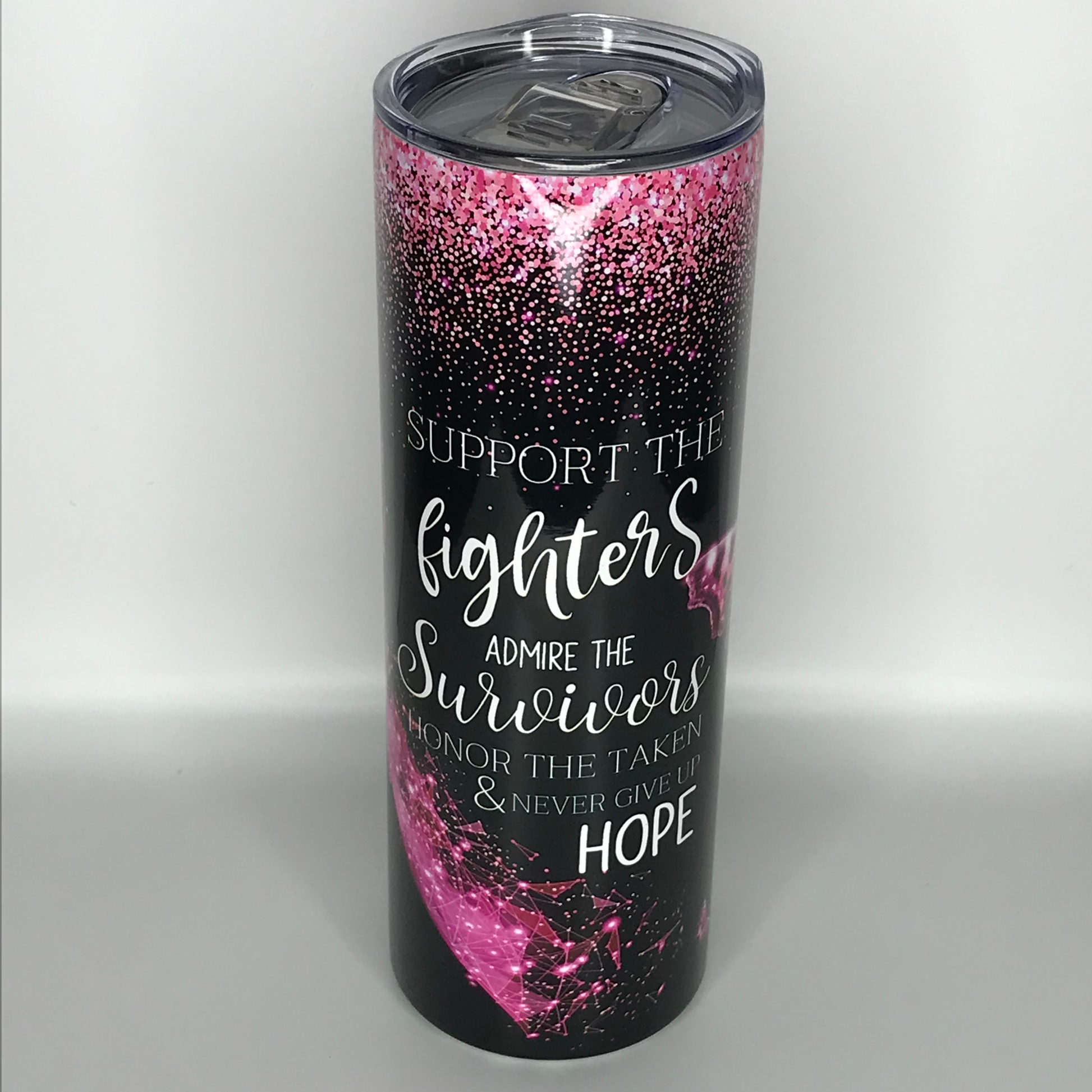 Support the Fighters Tumbler Custom Tumblers Bambi Rae Collections   