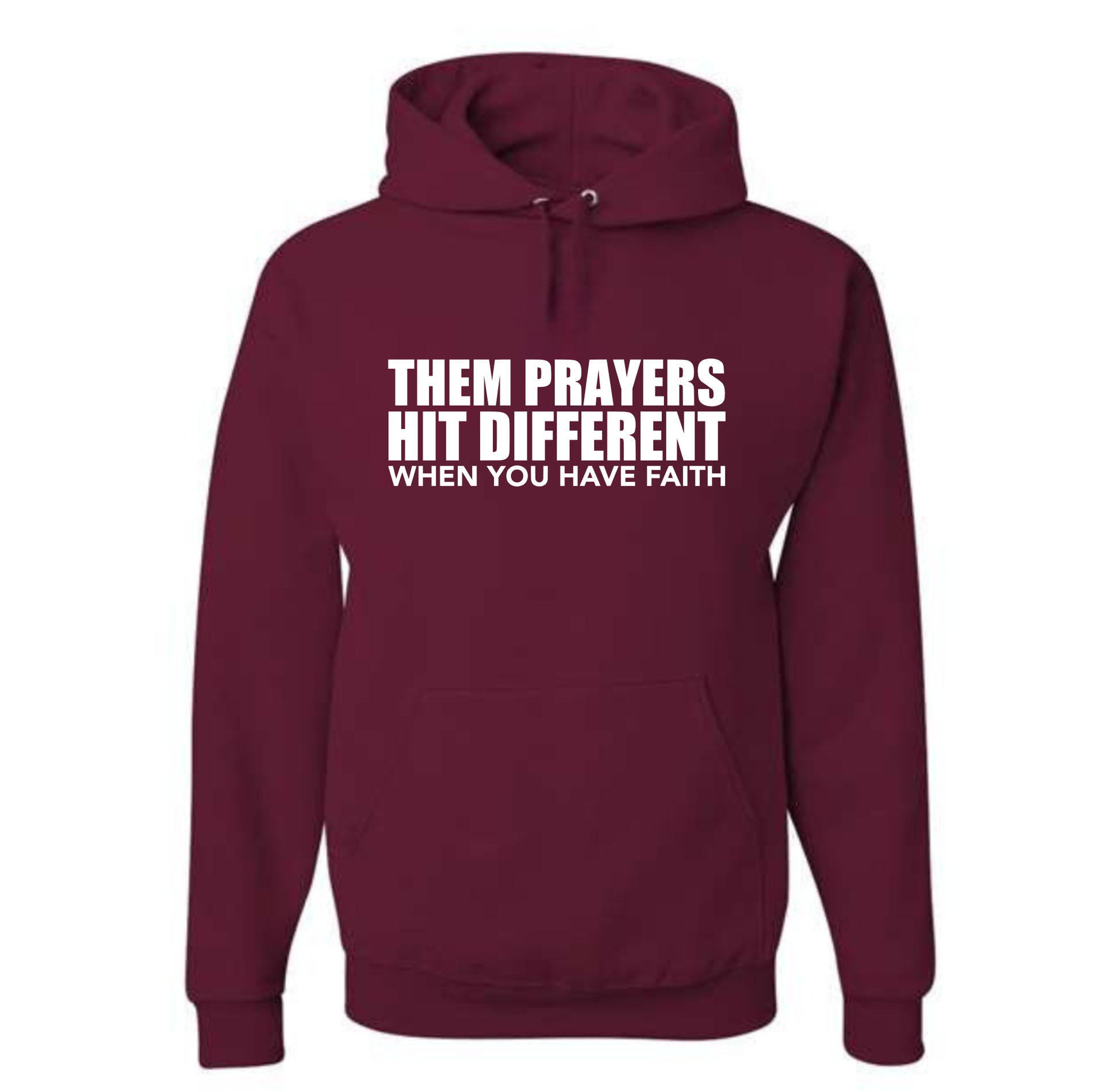 Them Prayers Hit Different Hoodie  Bambi Rae Collections   