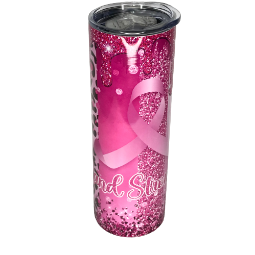 Brave and Strong Custom Tumblers Bambi Rae Collections   