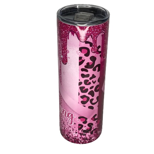 Brave and Strong Custom Tumblers Bambi Rae Collections   