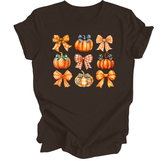 Pumpkin Coquette Unisex T-shirt