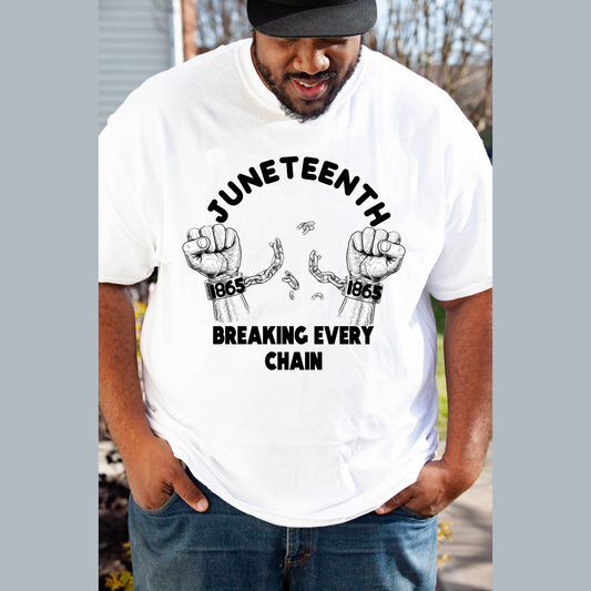 Breaking Every Chain Unisex T-Shirt Custom T-Shirt Bambi Rae Collections   