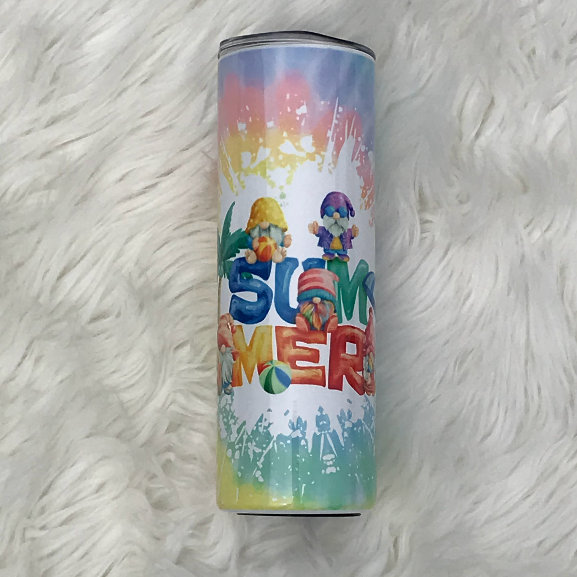 Gnome Summer Tumbler Custom Tumblers Bambi Rae Collections   