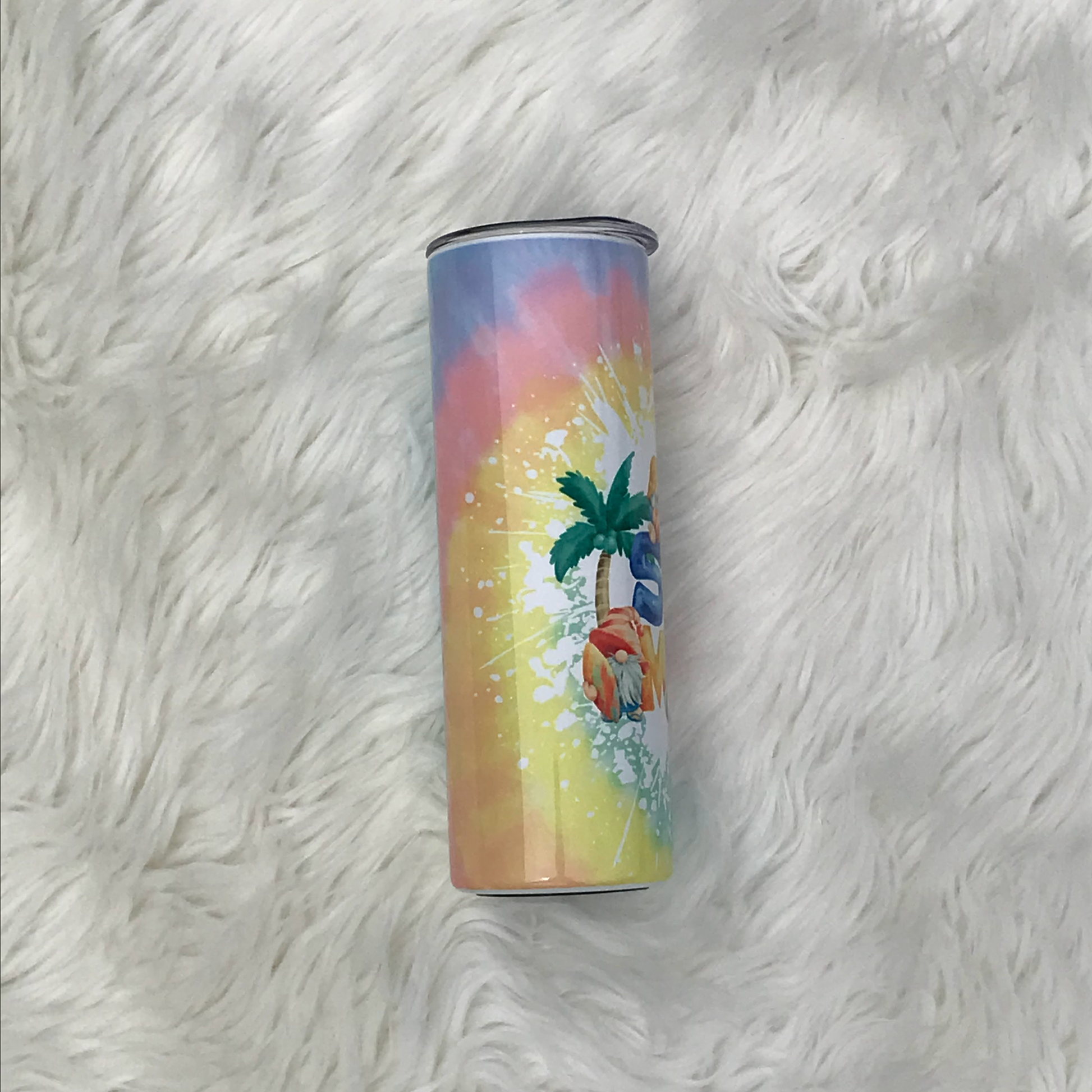 Gnome Summer Tumbler Custom Tumblers Bambi Rae Collections   