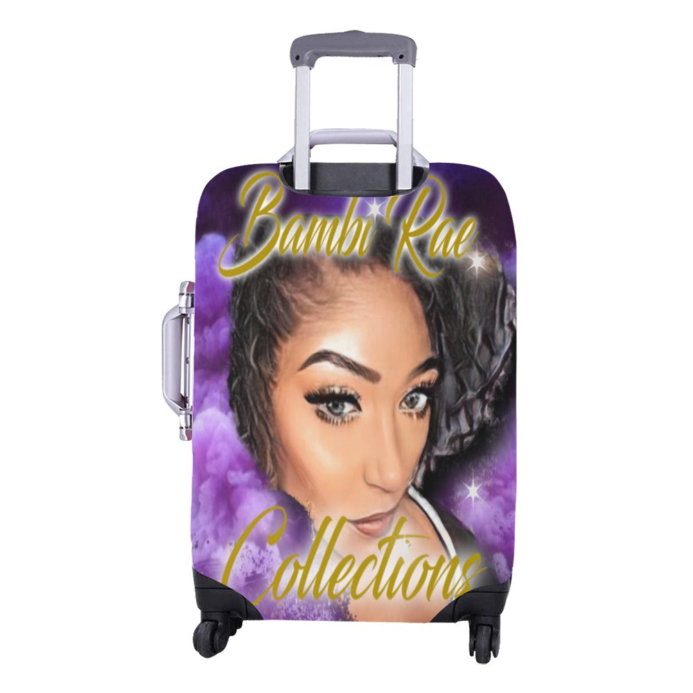 Custom Small Luggage Cover Luggage Cover/Medium 22"-25" Luggage Cover (Medium) Bambi Rae Collections   